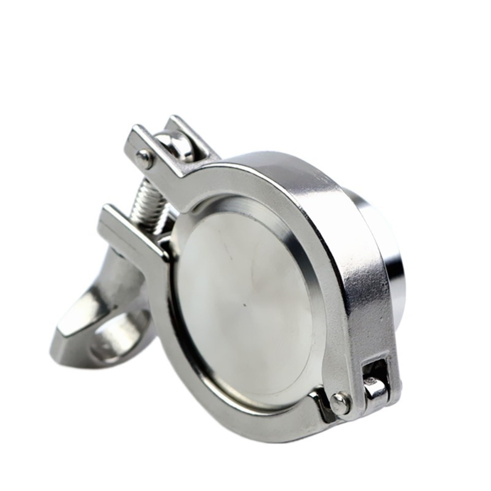 Sahul One Color 1.5" & 2" Tri Clamp Kit – 38Mm & 51Mm Pipe Od – Includes Weld Ferrule, End Cap, Clamp & Silicone Gasket – 304 Stainless Steel – Homebrew(108Mm X Ferrule 119)