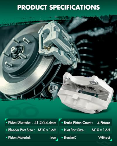 Image of SCITOO 196232 196233 Front Left & Right Disc Brake Calipers Fit For Infiniti For FX50 2009-2013,For Infiniti For G37 2008-2013,For Infiniti For M37 2011-2013