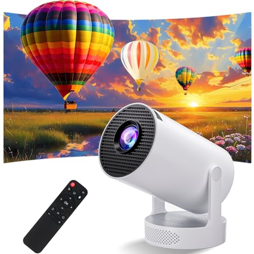 Mini proyector Inteligente, proyector Hi-Fi portátil con 4K 1080P...