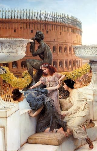 Le Colisée Lawrence Alma Tadema affiche décoration murale de bureau