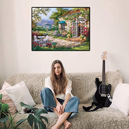 YLXQJIN Malen nach Zahlen Erwachsene, DIY Malen nach Zahlen 40*50cm (Ohne Rahmen) DIY Ölgemälde auf Leinwand Geschenk… – Bild 5