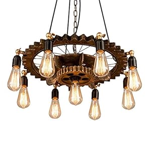 Plafondlamp E27 Edison Gloeilamp Gepersonaliseerde Creatieve Restaurant Cafe Bar Netwerk Galloft Retro Industriële Wind…