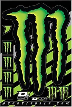 monster energy moto helmet