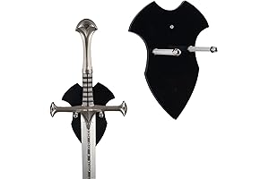 Black Wall Mount Sword Rack For a Single Sword