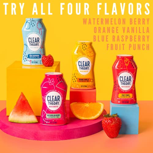 Clear Theory Water Flavoring Drops With Electrolytes, Water Enhancer Liquid Flavored Water Drink Mix, Hydration For Kids, Vegan, Gluten Free thumb #3