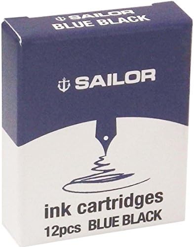 Sailor Sailor Cartridges - Blue/Black (Set of 12)