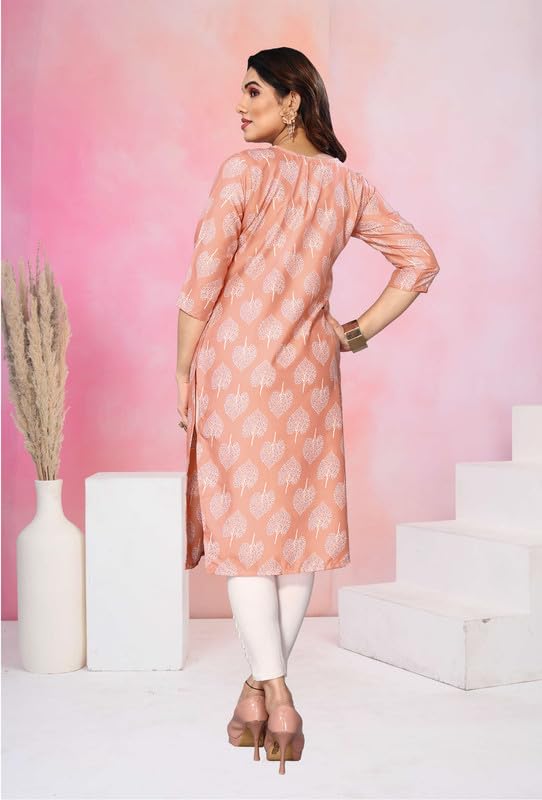 Image of Women Printed Crepe Kurtas