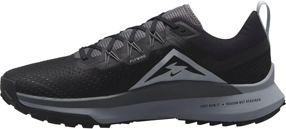 Nike Men's Pegasus Trail 4Road Running Shoe, Black Aura Dark Grey Wolf Grey, 6 US