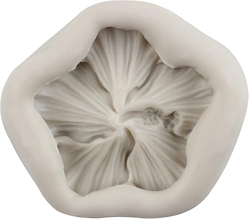 Miniatura 9 de Sijiangmold Molde de silicona con hojas tropicales de flamenco, moldes de fondant de flores de hibisco, moldes de piña y chocolate para decoración