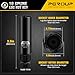 pgroup 10 Spline Lug Nut Key, TA20-17/19 Socket,Lug Nut Removal Tool Of 17mm & 19mm Hex Drive, Wheel Replacement Key To Double-Hex Heads, Cr-V Steel
