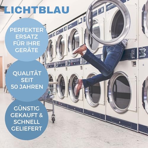 LICHTBLAU Wartungsklappe 646776 für Wärmepumpentrockner I Serviceklappe passend für Bosch, Siemens, Balay, Constructa, Gaggenau, Koenic & Pitsos I Reparatursatz Wäschetrockner I Ersatzteile Trockner
