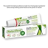 Naturdent Strong Waterproof Denture Adhesive | Holds Longer and Stronger | NO Yucky Taste NO Zinc NO Paraffin Smile and Eat with Confidence Great Gift for Denture Wearers - Image 5
