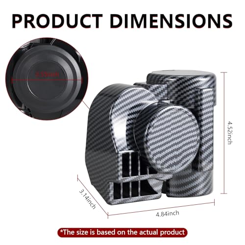 Banhao BH-WNQ Train Horn For Motorcycle Car Truck 12V 150Db Super Loud Air Horns Train Sound Car Horn Kit thumb #5