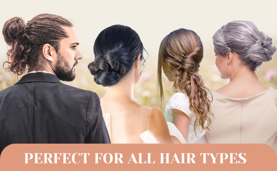 Miniatura 8 de Horquillas rectas de acero inoxidable resistentes y sin enganches hechas a mano (plata, 2 pulgadas)