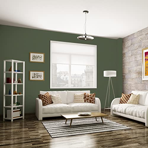 Practicalws17.7'' X 118.1'' Dark Green Wallpaper Stick And Peel Green Removable Wallpaper Contact Paper Self-Adhesive Solid Color Wallpaper For Bedroom Livingroom Easy And Fast Installation #TOP3