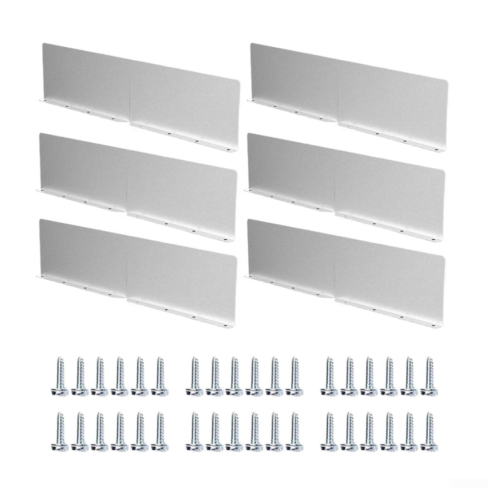 Gouttières en aluminium avec angle pliable - Anti-débordement de pluie pour protéger la maison