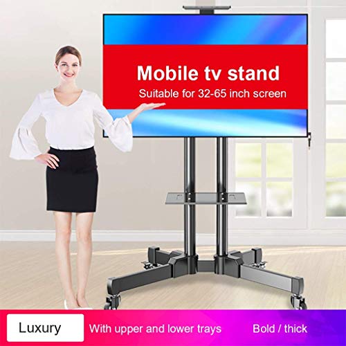 Soporte universal móvil para TV 32-65 pulgadas con ruedas miniatura 2
