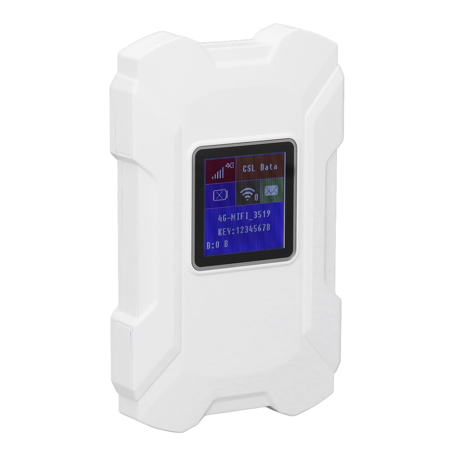 Annadue Hotspot WiFi Mobile 4G, Router WiFi Portatile per Viaggi, (WHITE)