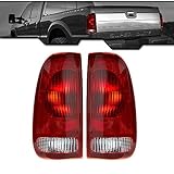 EPIC LIGHTING AMOE Replacement Rear Brake Tail Lights Assembly Compatible with Ford 97-03 F-150 Styl
