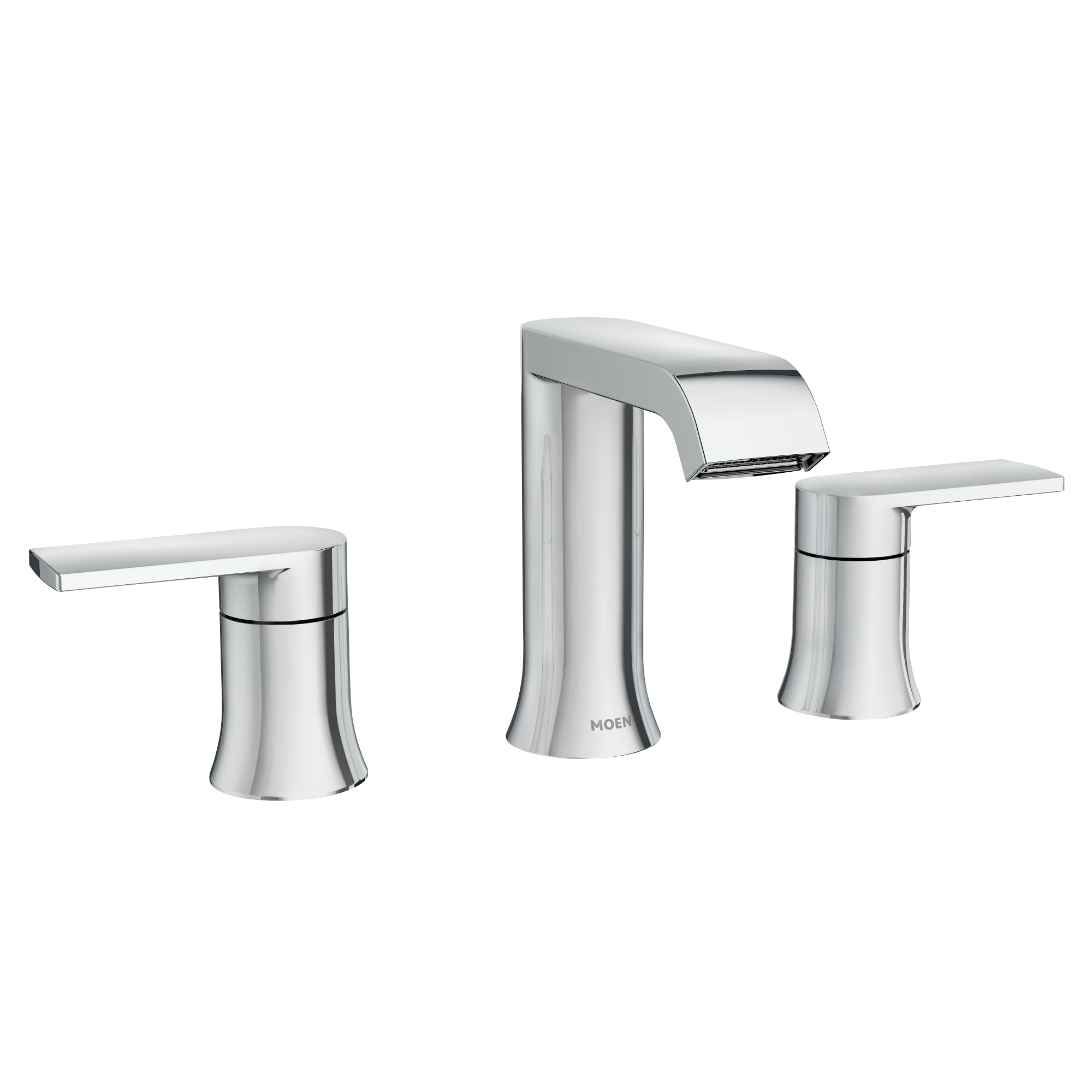 Moen Genta Chrome Adjustable Widespread Two-Handle Bathroom Faucet, Valve Included, 84763