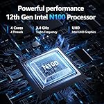 Gaming Laptop | 16 Inch FHD Display (1920 x 1200) | 12th N100 Laptop Computer | 16GB RAM 512GB SSD | Supports 180 Angle Opening | Bluetooth | Backlit Keyboard | Windows 11 Pro. - Image 2