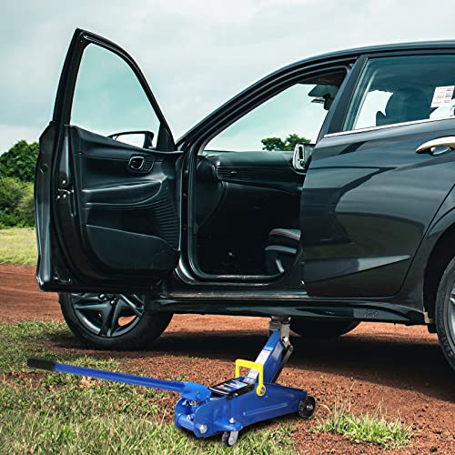 Image of XMJY 2 Ton Jack Handle - Horizontal Hydraulic Car Jack Accessories (Blue)