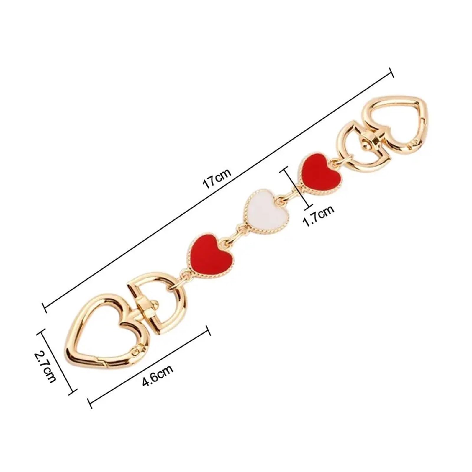 TYXHXTF 3 Pièce Chaîne De Sac, Chaîne De Rechange, Modèle De