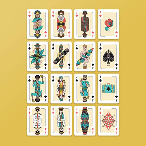 Card Games For Travelers - Box Set Of 30 Classic Games & 2 Decks | Ages 6+ | 1 To 12 Players | Card Games Families & Adults | Kids Games | Playing Cards | Family Card Games #TOP7