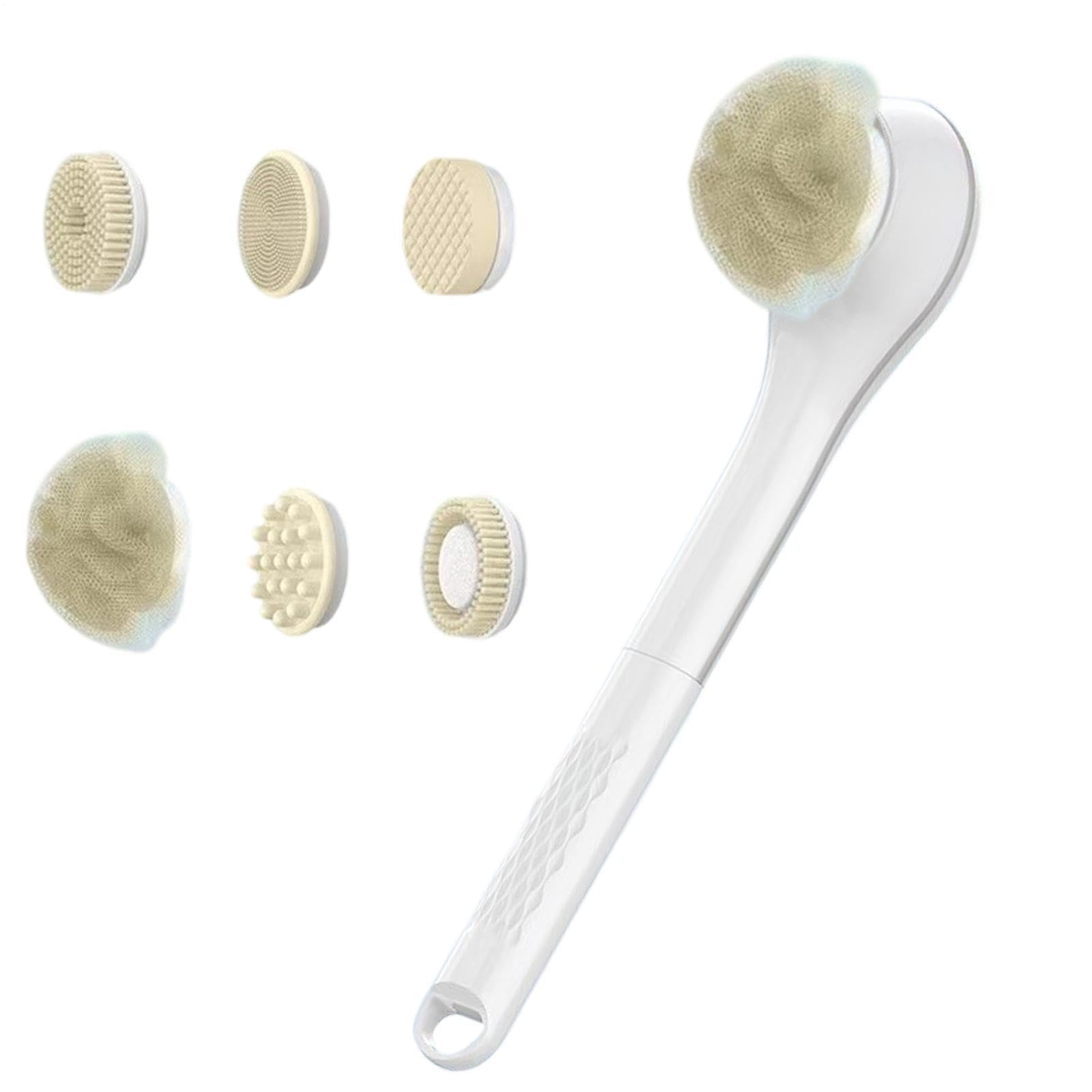 Cepillo Corporal Eléctrico 360° Limpieza Profunda Recargable USB | Mango Largo Exfoliante De Ducha Para Mujeres Y Hombres Hombros Brazos Piernas Pies Radiante