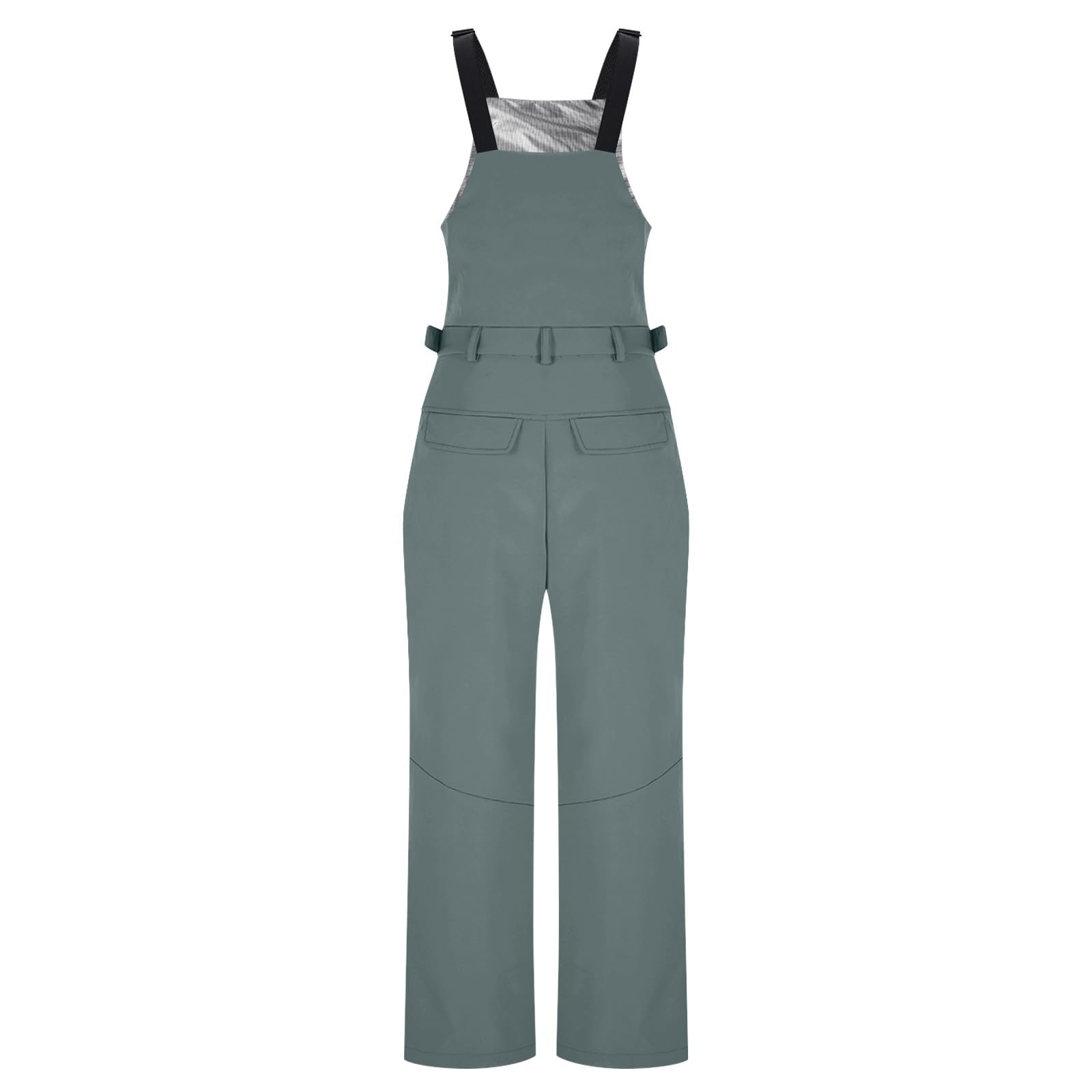 Damen-Ski-Latzhose, Baggy, Snowboardhose, Overall, wasserdicht, winddicht, ärmellos, Wärmedämmung, Ski, Snowborad, Overall, Winter, Einteiler, Straps-Latzhose
