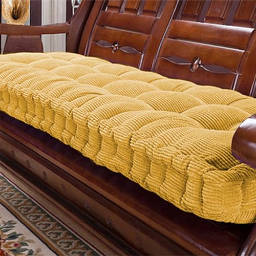 Coussin de banc confortable pour soulager les assises rigides de jardin 100x30 cm