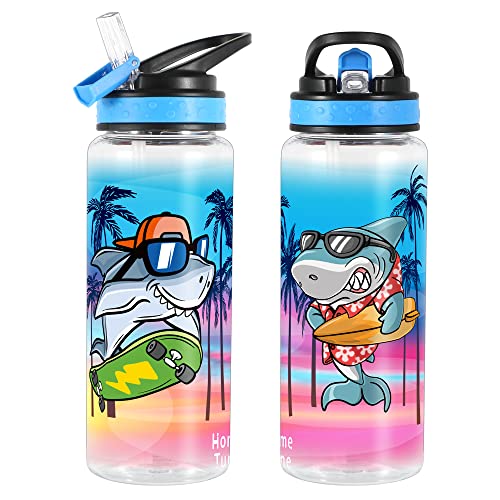 Botella para niños de Tritan sin BPA con asa de transporte ergonómica 3