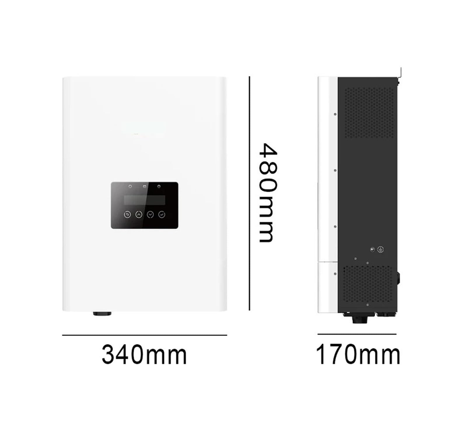 Inverter solare fuori rete S6-EO1P4K-48/5K-48 4KW 5KW, inverter fotovoltaico monofase a bassa tensione da 230 V, per stoccaggio di energia in casa (S6-EO1P4K-48)