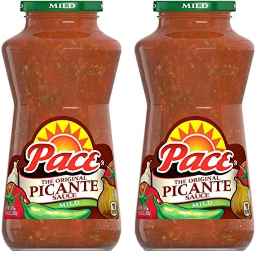 Pace Salsa Picante suave, 24 onzas (paquete de 2)