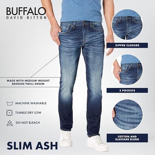 Jean slim Ash Buffalo David Bitton look urbain chic - 7
