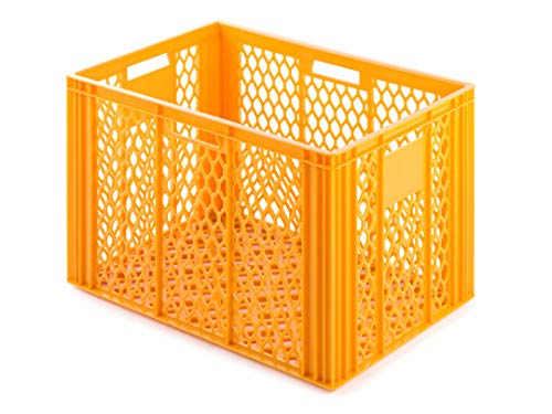 aidB Bäcker- & Konditorenkasten, 600x400x421 mm, robuste Brötchenkiste, stapelbare Bäckerkiste – 1St.