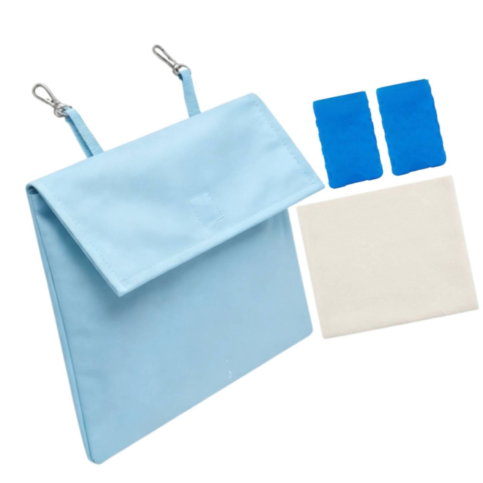 Cool Ice Pack for Pet Cage Summer Pet Cooling Pouch for Bunny Travel Rodents Blue with 2 Box|Pet Supplies| Dog Supplies| Clothing & Shoes-image-20