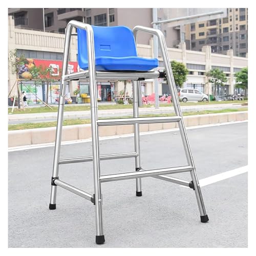 Silla de Vigilancia Acero Inoxidable con Asiento ABS 85x98x180cm miniatura 1