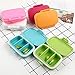 Portable 3 Slots Seal Folding Pill Cases Jewelry Candy Storage Box Vitamin Medicine Pill Box Case Container Wheat stalks