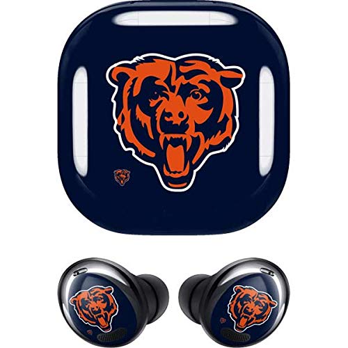 Skinit Decal Audio Skin Compatible with Samsung Galaxy Buds Pro - Officially Licensed NFL Chicago Bears Large Logo Design
