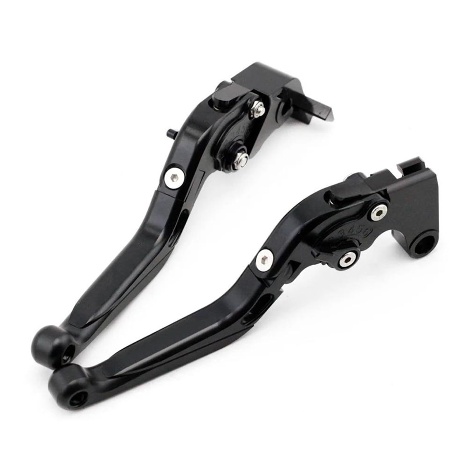 Aiolglkpow R6 05-16 Black For Yzfr6 For Yzf-R6 2005-2022 Brake Clutch Lever Adjustable Folding Extendable Contorl Handles Handlebar Brake Clutch Lever(R6 05-16 Black)