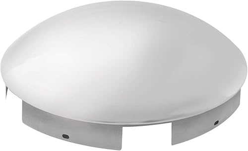 Miniatura 2 de GG Grand General 10519 Tapón de cubo delantero de acero inoxidable con labio de 716 pulgadas