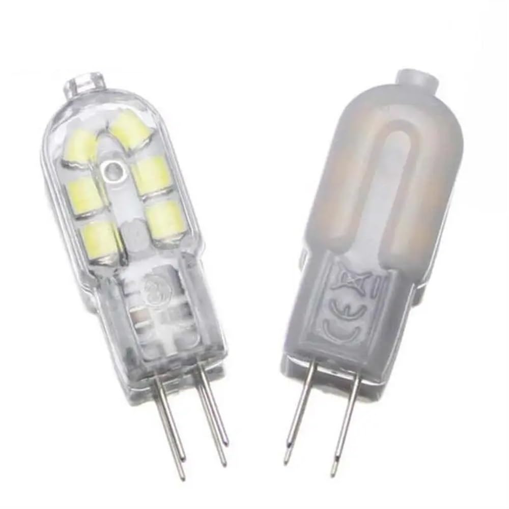 YSJX Lighting, Confezione da 40 luci LED Bi-pin G4 AC220-240V 3W 300-360lm SMD2835 Lampade decorative a LED Lampadine per la casa(Milky cold white)