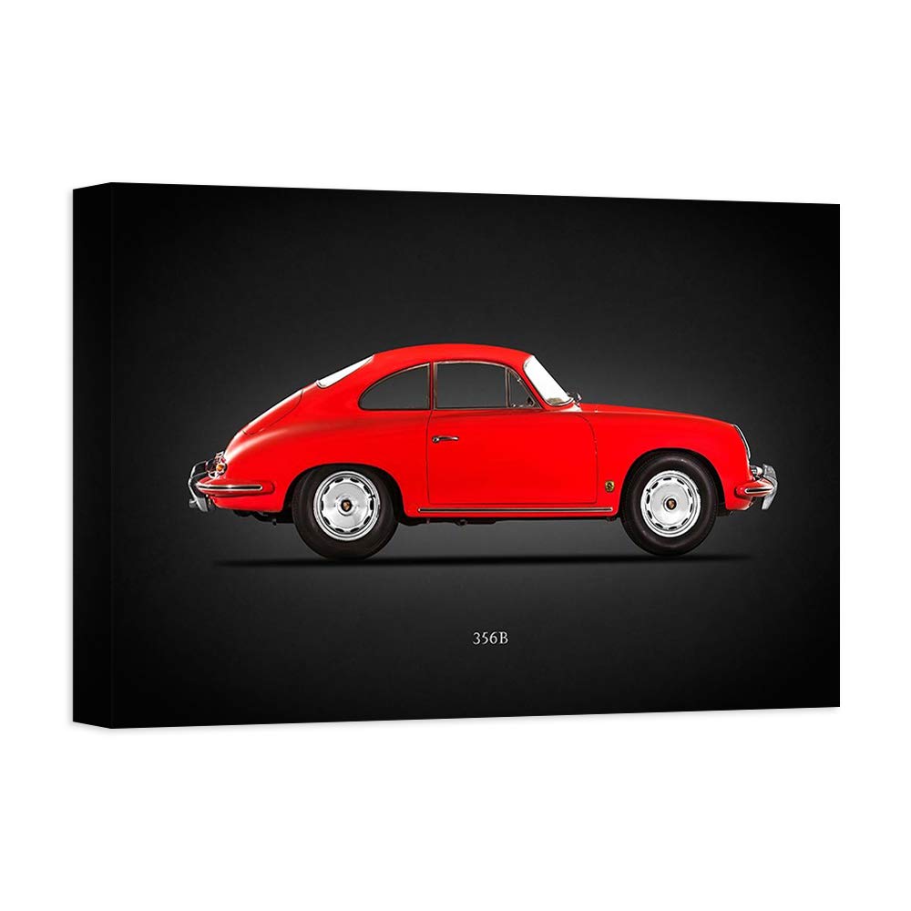 Porsche 356B 1961 Cadre Toile Idée Cadeau Idéal pour Passionné Rogan Mark