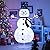 Tangkula 6 FT Lighted Pop-Up Christmas Snowman, Indoor Outdoor Christmas Decoration with 180 Pre-Lit LED Lights, Collapsible Snowman with Hat & Scarf for Home, Yard, Garden, Xmas Holiday Decoration