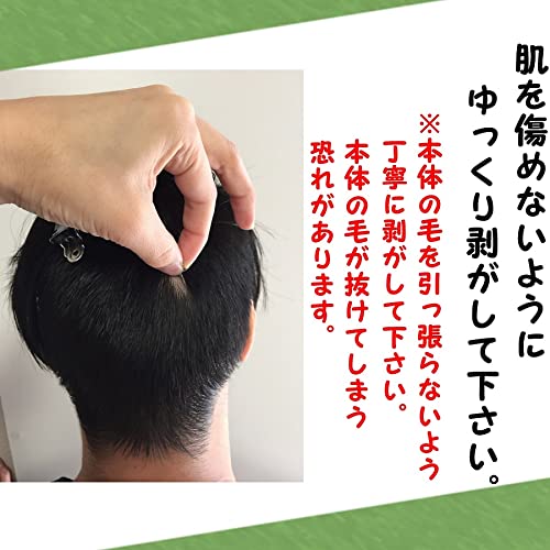 Amazon.co.jp: 円形脱毛症隠し ウィッグ メンズ 男性用 短髪かつら