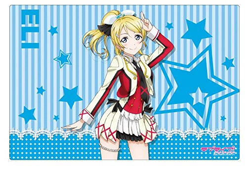 Tapis de jeu en caoutchouc Bushiroad Eli Ayase édition collector avec étui