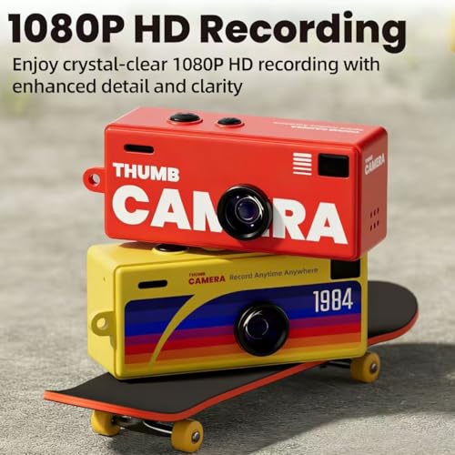 Asiasioc Portable G6 Thumb Camera Cámara 1080P miniatura 2