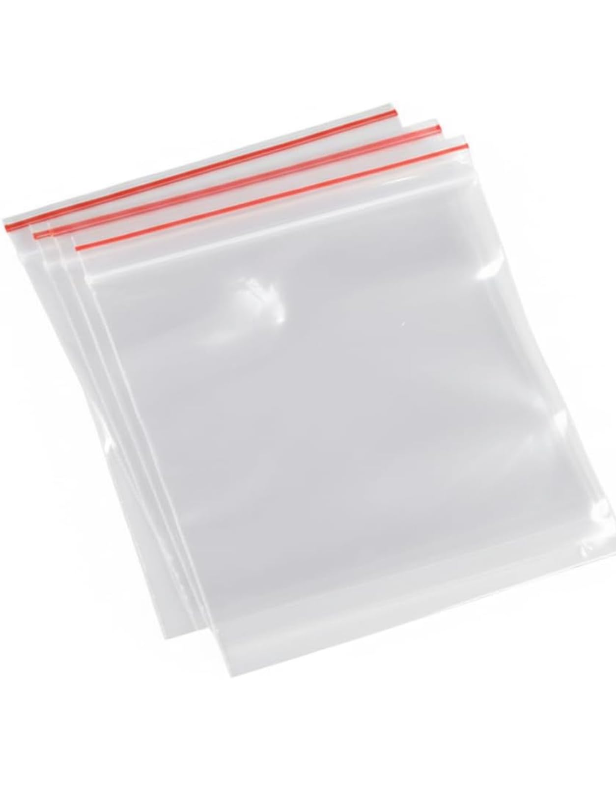 Premium Ziplock Pouches, Zip lock Bag For Prasad Bag Storage, Freezer RE-USABLE Zipper Bags, Ziplock Bags For Fridge Storage, Zip lock bags Medium Transparent (3"X 4") (25pcs-image-13