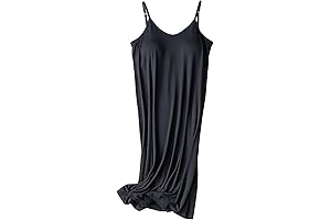 Sensual Modal Fabric Shelf Bra Nightgown